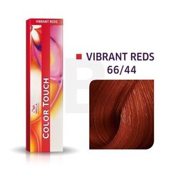 Wella Professionals Color Touch Vibrant Reds profesionālā demi-permanentā matu krāsa ar daudzdimensiju efektu 66|44 60 ml cena un informācija | Matu krāsas | 220.lv