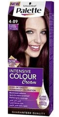 Intensīvā Matu Krāsa Dzērveņu Tonī 4-89 - Schwarzkopf Palette, 1g cena un informācija | Matu krāsas | 220.lv