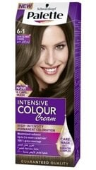 Schwarzkopf Palette, Intensive 6-1 - Matu Krāsa, Tumšs Pelēkais Blonds cena un informācija | Matu krāsas | 220.lv