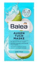 Balea Acu Maska Plēvē - Profesionāla Acu kopšanas maska Vācu ražotāja. Apkopes un mitrināšana vienā iepakojumā. cena un informācija | Sejas maskas, acu maskas | 220.lv