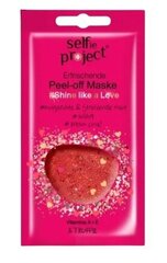 Сияйте, как любовь с маской Peel-Off "Selfie Project" объемом 12 мл цена и информация | Маски для лица, патчи для глаз | 220.lv