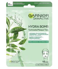 Garnier Skin Active Hydra Bomb Mitrinošā Sejas Masku, 28g (Vācu Priekšgala) cena un informācija | Sejas maskas, acu maskas | 220.lv