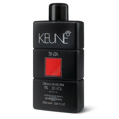 Oksidētājs Keune Tinta developer 30vol., 1000 ml cena un informācija | Matu krāsas | 220.lv