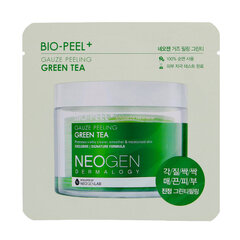 NEOGEN BIO-PEEL GAUZE PEELING ZAĻĀ TĒJA 2,48 unces / 76 ml (8 spilventiņi) цена и информация | Маски для лица, патчи для глаз | 220.lv