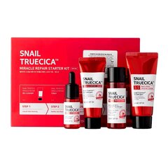 Komplekts Some By Mi Snail Truecica Miracle Repair sievietēm: sejas toniks, 30 ml + sejas serums, 10 ml + sejas krēms, 20 g, sejas tīrīšanas līdzeklis, 30 ml cena un informācija | Serumi sejai, eļļas | 220.lv