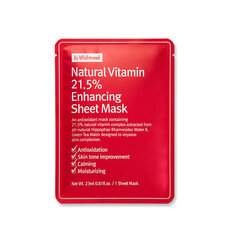 Autors Wishtrend Natural Vitamin C 21,5% Enhancing Sheet Mask 23ml - C vitamīna lokšņu maska цена и информация | Маски для лица, патчи для глаз | 220.lv