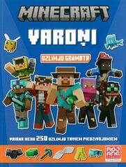 Minecraft. varoņi. Uzlīmju grāmata цена и информация | Книжки - раскраски | 220.lv