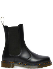 DR. MARTENS sieviešu melni ādas zābaki 2976 Hi Black Smooth цена и информация | Женские сапоги | 220.lv