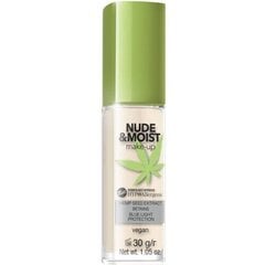 Bell HYPOAllergenic тональный крем Nude&Moist 01 цена и информация | Пудры, базы под макияж | 220.lv