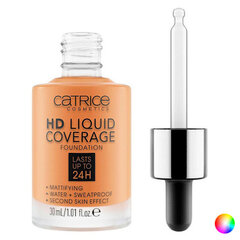 Šķidrā Grima Bāze Hd Liquid Coverage Foundation Catrice cena un informācija | Grima bāzes, tonālie krēmi, pūderi | 220.lv