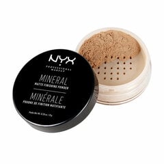 Пудра, фиксирующая макияж NYX Mineral Medium/Dark (8 g) цена и информация | Пудры, базы под макияж | 220.lv