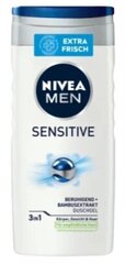 Nivea Vīriešu Jūtīgai Ādai, Dušas želeja, 250 ml cena un informācija | Dušas želejas, eļļas | 220.lv