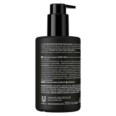 Tonizējoša matu maska ​​Dark Brown (Colouring Mask) 200 ml cena un informācija | Matu kondicionieri, balzāmi | 220.lv