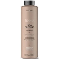 Šampūns Lakmé Teknia Hair Care Full Defense (1 L) cena un informācija | Šampūni | 220.lv