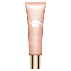 Clarins SOS Primer Minimizes Signs of Fatigue Foundation Pink 30 мл цена и информация | Пудры, базы под макияж | 220.lv