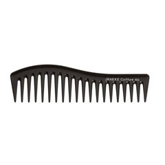 Расчёска Janeke с завитками для всех типов волос, цвет Черный цена и информация | Расчески, щетки для волос, ножницы | 220.lv