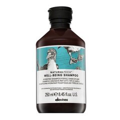 Davines Natural Tech Well-Being šampūns barojošs šampūns mīkstiem un spīdīgiem matiem 250 ml cena un informācija | Šampūni | 220.lv