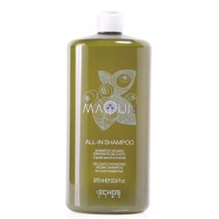 EchosLine Maqui 3 All-In Shampoo Delicato Hydrating Vegan 975ml цена и информация | Шампуни | 220.lv