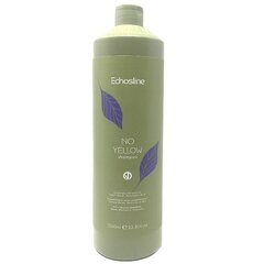 Echosline No Yellow Shampoo - Anti-Yellow Shampoo 1000ml cena un informācija | Šampūni | 220.lv