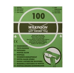 Wilkinson, vienreizēja lietošana, 100 gab. (VĀCIJAS PRODUKTS) cena un informācija | Skūšanās piederumi, kosmētika | 220.lv