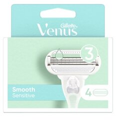 Бритвенный картридж Gillette Venus Smooth - набор из 4 шт. цена и информация | Косметика и средства для бритья | 220.lv