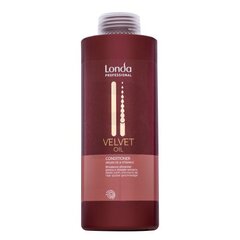 Londa Professional Velvet Oil Kondicionieris barojošs kondicionieris rupjiem un nepaklausīgiem matiem 1000 ml cena un informācija | Matu kondicionieri, balzāmi | 220.lv