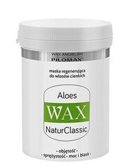 Vasku Angļu Pilomax, Natur Classic Aloja Maskā, plāniem matiem, 240 ml cena un informācija | Matu uzlabošanai | 220.lv