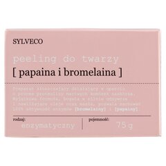 Sylveco Dzimumlocekļa skrubis ar Enzīmiem, 75g cena un informācija | Sejas ādas kopšana | 220.lv