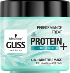 Gliss 4in1 Moisture Mask Увлажняющая маска для волос 400 мл, 3 упаковочного набора цена и информация | Средства для укрепления волос | 220.lv