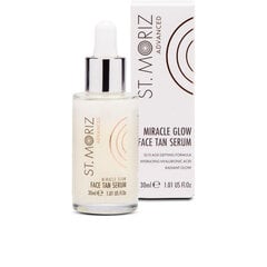 St. Moriz ADVANCED miracle glow sejas iedeguma serums 30 ml cena un informācija | Paštonējošie līdzekļi | 220.lv