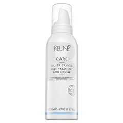 Keune Care Silver Savior Foam Treatment putu kondicionieris platīna blondiem un sirmiem matiem 200 ml cena un informācija | Kosmētika matu stiprināšanai | 220.lv