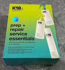 K18 Prep+ Repair Service Essentials набор для восстановления, питания и защиты волос цена и информация | Средства для укрепления волос | 220.lv