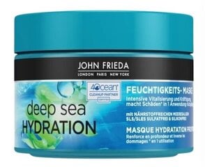 (DE) John Frieda, Deep Sea Hydration, Matu mitrināšanas maska, 250 ml (VĀCU IZCĒLES PRODUKTS) cena un informācija | Kosmētika matu stiprināšanai | 220.lv