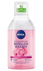 Nivea Micelārais Šķidrums 400ml ar Rožu Ūdeni cena un informācija | Sejas ādas kopšana | 220.lv