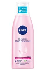 NIVEA Barojošs Sejas Toniks 200 ml, Sausai un Jutīgai Ādai - Vācu Ražojums cena un informācija | Sejas ādas kopšana | 220.lv