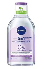 Nivea Micelārais Šķidrums, 400 ml - Efektīvi noņem grimu, Vācijas kvalitāte cena un informācija | Sejas ādas kopšana | 220.lv