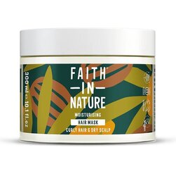 Matu maska ar šī sviestu un argana eļļu, Faith In Nature, 300ml cena un informācija | Kosmētika matu stiprināšanai | 220.lv