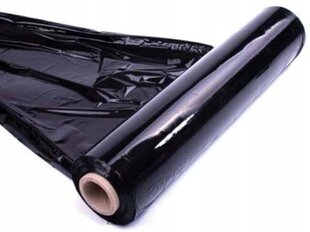Melns elastīgas plēves rullis 1,5kg 50cm 23mm biezs cena un informācija | Rokas instrumenti | 220.lv