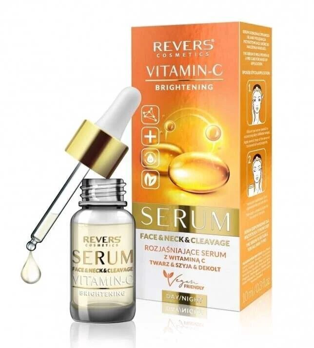 Sejas serums ar vit. C Reverss, 10 ml cena un informācija | Serumi sejai, eļļas | 220.lv