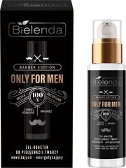 Booster gēls vīriešiem Bielenda Only For Men Barber Edition, mitrinošs, 30 ml cena un informācija | Serumi sejai, eļļas | 220.lv