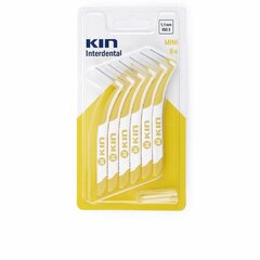 Zobu birste Interdental Kin Mini 6 gb. 1,1 mm cena un informācija | Zobu pastas, birstes | 220.lv