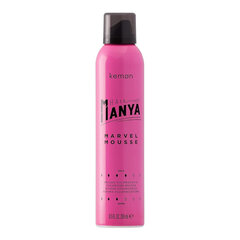 Kemon Hair Manya Marvel Mousse Пенка для волос, увеличивающая объем, 250мл. цена и информация | Средства для укладки волос | 220.lv