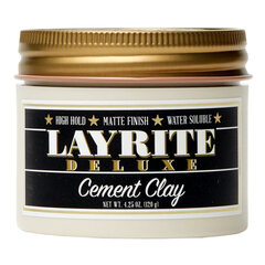 LAYRITE CEMENT CLAY - Matu cimds matiem 120 g cena un informācija | Matu veidošanas līdzekļi | 220.lv