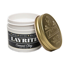 LAYRITE CEMENT CLAY - Матовая глина для волос 120 г цена и информация | Средства для укладки волос | 220.lv