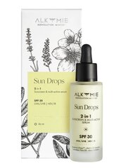 Alkemie Saules Pilieni SPF 30 Serums, 30 ml cena un informācija | Serumi sejai, eļļas | 220.lv