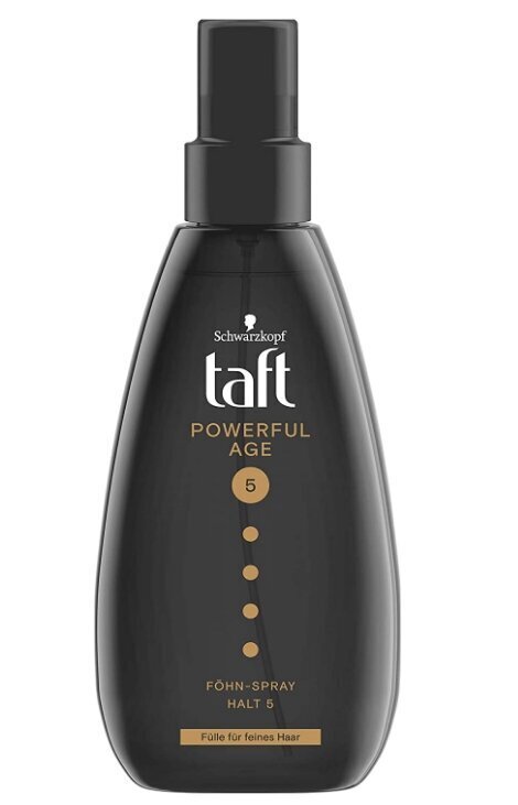 Vecumu aizsargājošs matu smidzināms līdzeklis ar Taft, 150 ml (Vācijas produkts) cena un informācija | Matu veidošanas līdzekļi | 220.lv