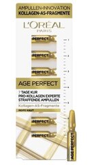 Loreal, Age Perfect, Sēra ampulas, 7x1ml (VEIKALĀ NĀK NO VĀCIJAS) cena un informācija | Serumi sejai, eļļas | 220.lv