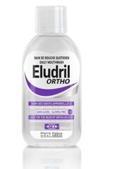 Eludril Ortho - Profesionāla mutes dobuma skalošanas šķidruma, 500 ml cena un informācija | Zobu pastas, birstes | 220.lv