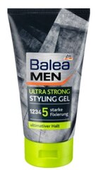 (DE) Balea Men, Гель для стайлинга волос Ultra strong, 150 мл цена и информация | Средства для укладки волос | 220.lv