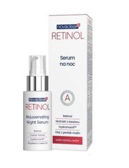 Novaclear, Nakts retinola serums, 30 ml cena un informācija | Serumi sejai, eļļas | 220.lv